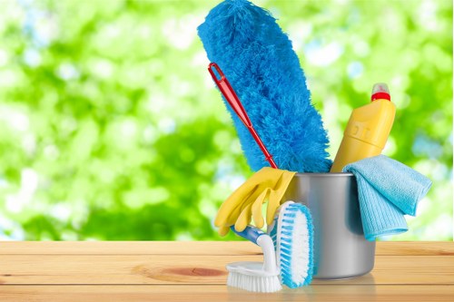 Customer service team logging a cleaning complaint