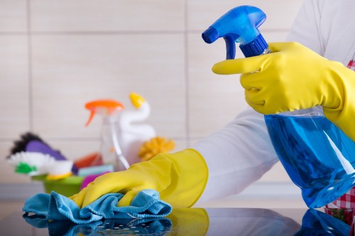 Professional cleaning company in Kensington servicing a home interior