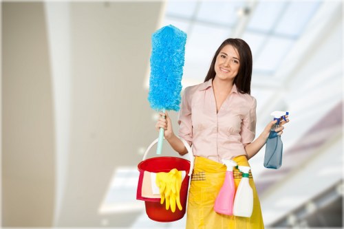 Commercial cleaning company in Kensington maintaining an office space