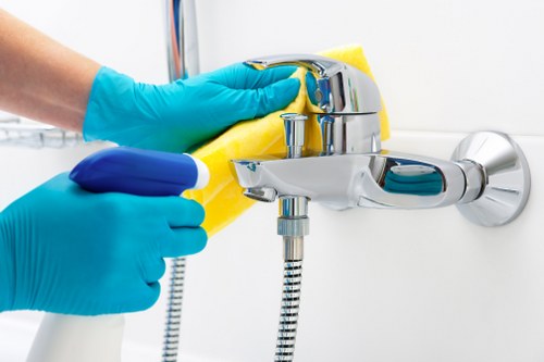Professional carpet cleaning equipment in Kensington