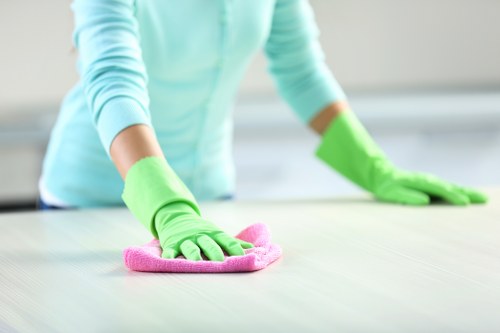 Commercial carpet cleaning in a Kensington office