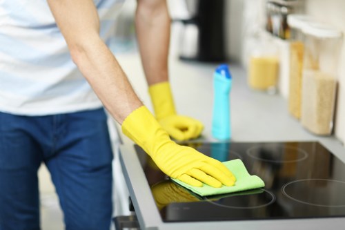 Fresh and hygienic kitchen cleaned in Kensington home