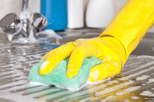 Regular housekeeping support in a Kensington family home