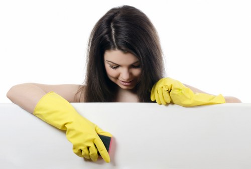 Responsible rubbish and furniture sorting during house clearance